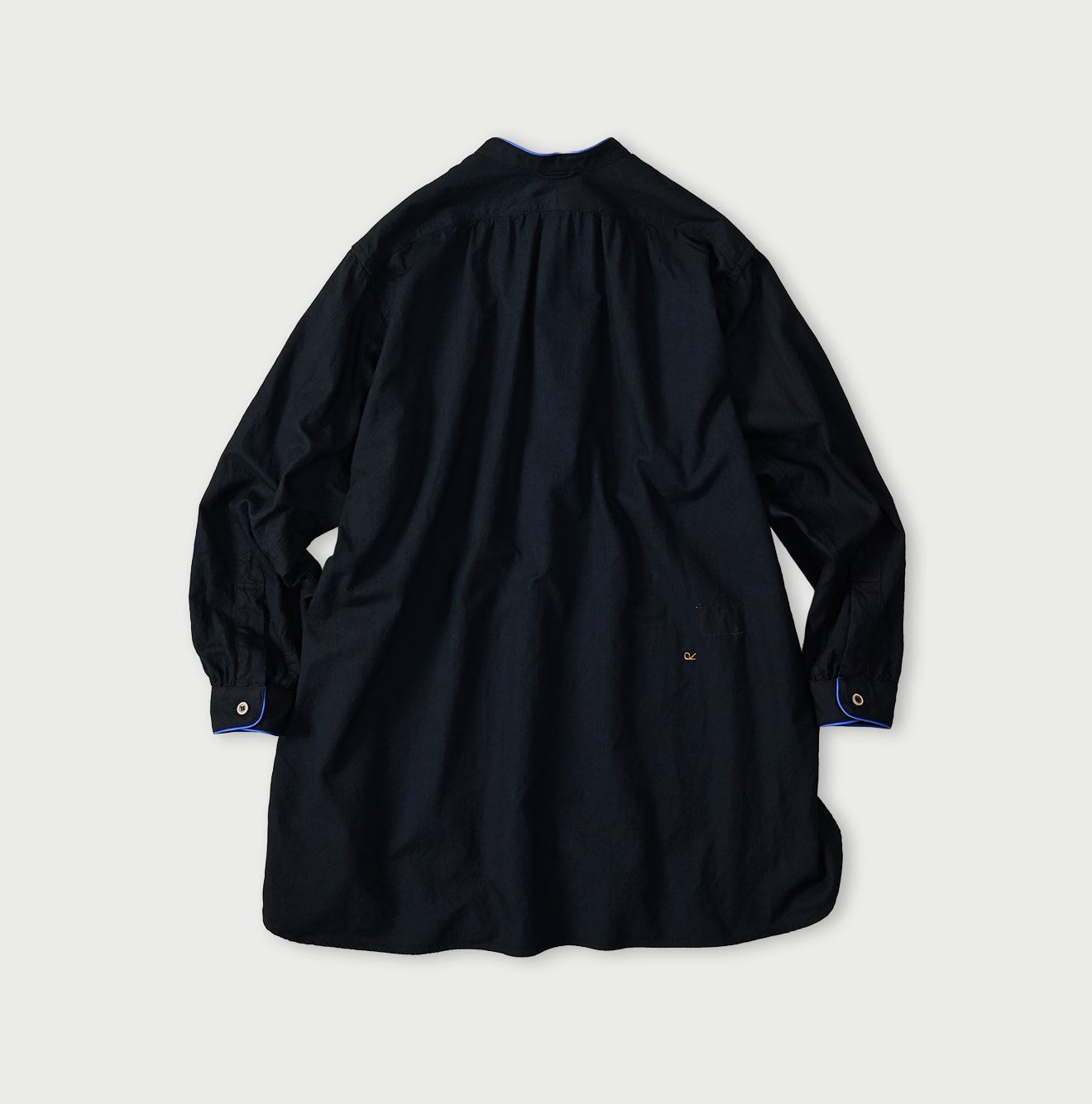 45R Indigo Supima Oxford 908 Pajama Shirt - Image 14