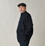 45R Indigo Supima Oxford 908 Pajama Shirt