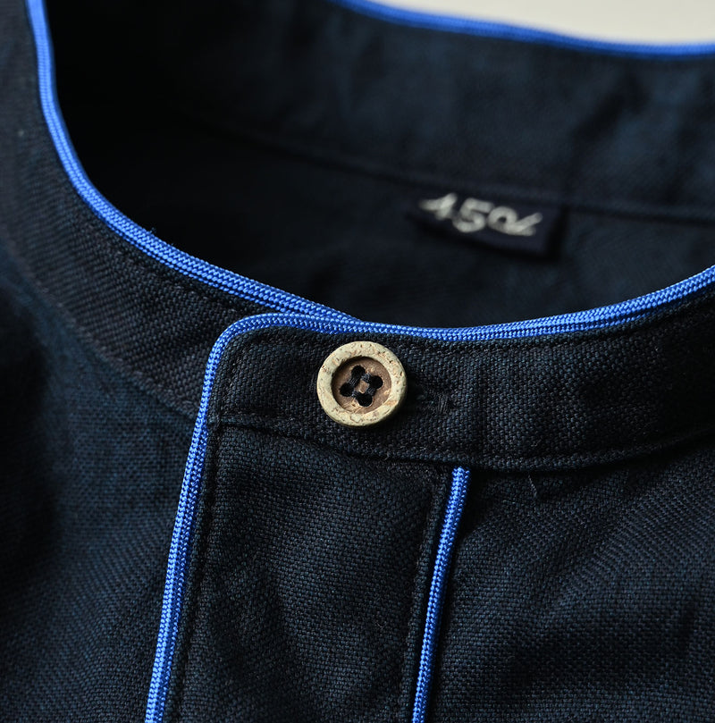 45R Indigo Supima Oxford 908 Pajama Shirt - Image 16