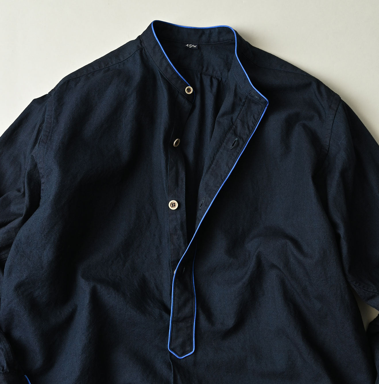 45R Indigo Supima Oxford 908 Pajama Shirt - Image 17