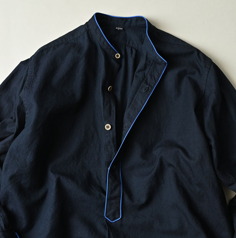 45R Indigo Supima Oxford 908 Pajama Shirt - Image 17
