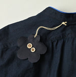 45R Indigo Supima Oxford 908 Pajama Shirt