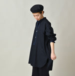 45R Indigo Supima Oxford 908 Pajama Shirt