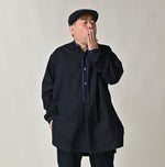 45R Indigo Supima Oxford 908 Pajama Shirt