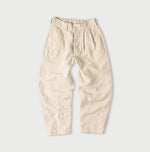 Linen Duck 908 Pegtop Pants - 45R by 45rpm studio