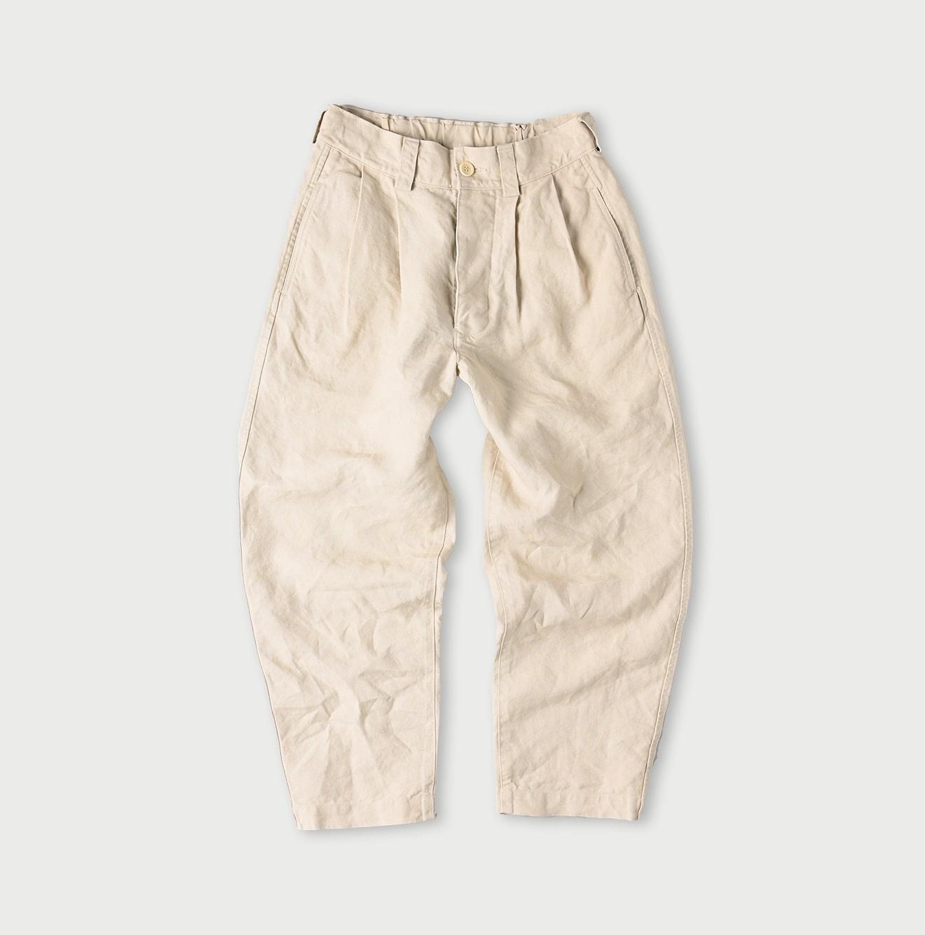 Linen Duck 908 Pegtop Pants - 45R by 45rpm studio - Image 1