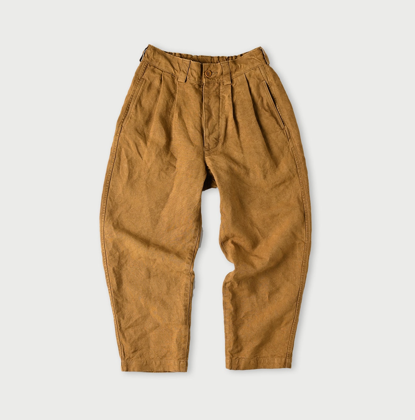 45R Linen Duck 908 Pegtop Pants