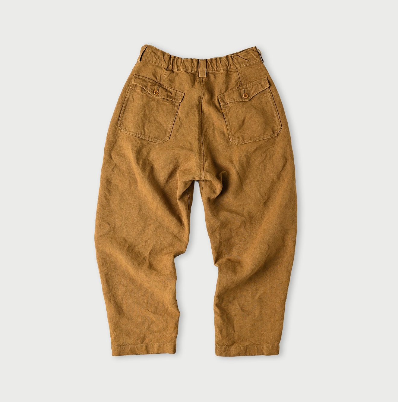 45R Linen Duck 908 Pegtop Pants