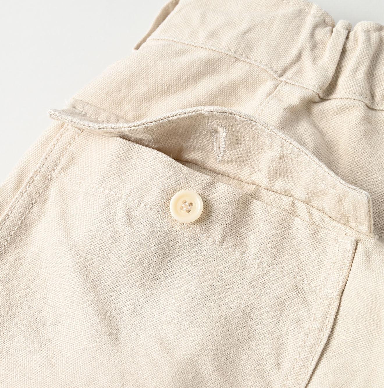 Linen Duck 908 Pegtop Pants - 45R by 45rpm studio