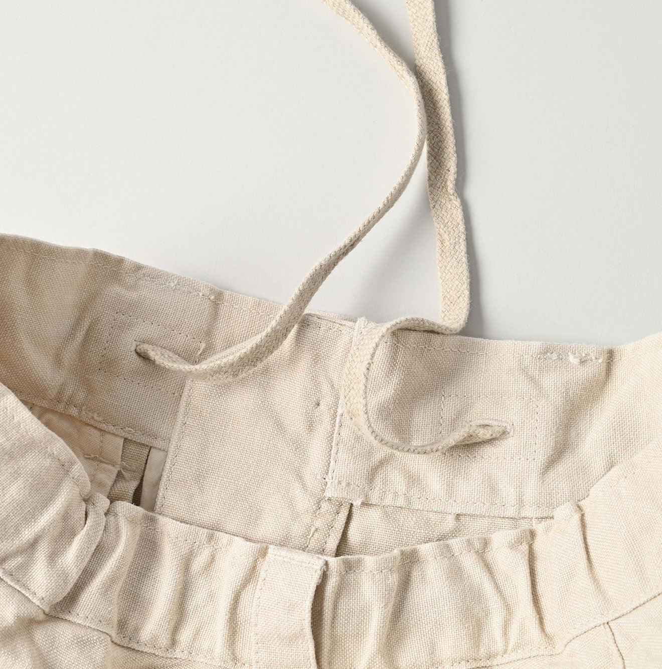 Linen Duck 908 Pegtop Pants - 45R by 45rpm studio