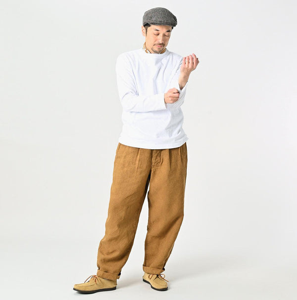 Linen Duck 908 Pegtop Pants - 45R by 45rpm studio