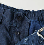 Indigo Linen Duck 908 Pegtop Pants - 45R by 45rpm studio