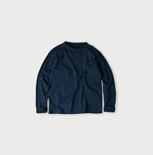 45R Indigo Tokonomahaiken Bull 908 Embroidery T-shirt