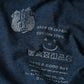 Indigo Tokonomahaiken Bull 908 Embroidery T-shirt (Size 2) - 45R by 45rpm studio