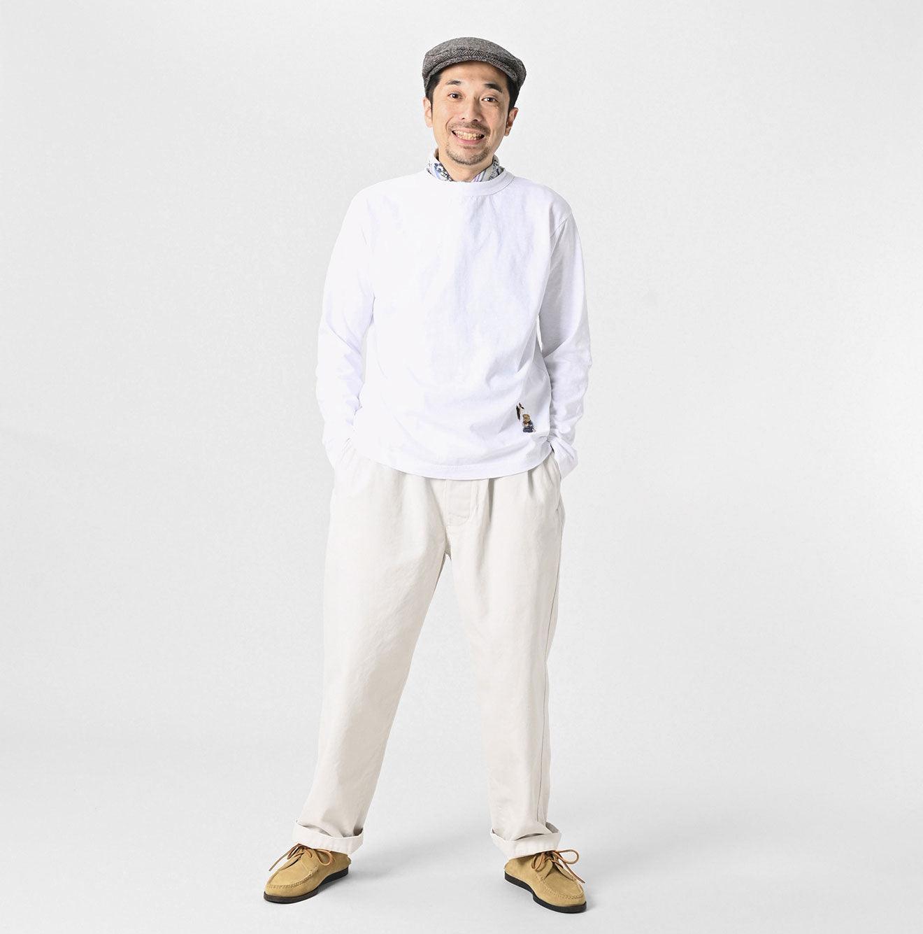 Otemaechodai Bull 908 Embroidery T-shirt - 45R by 45rpm studio - Image 4