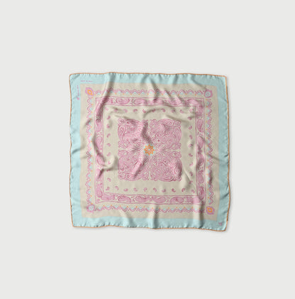 45R Silk Paisley Big Bandana