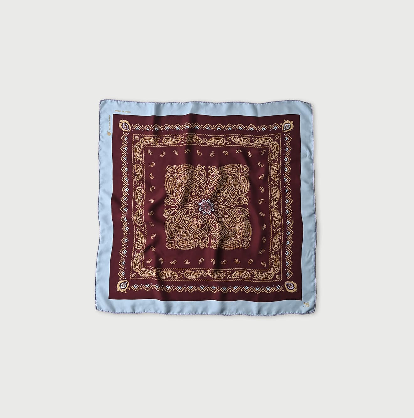 45R Silk Paisley Big Bandana