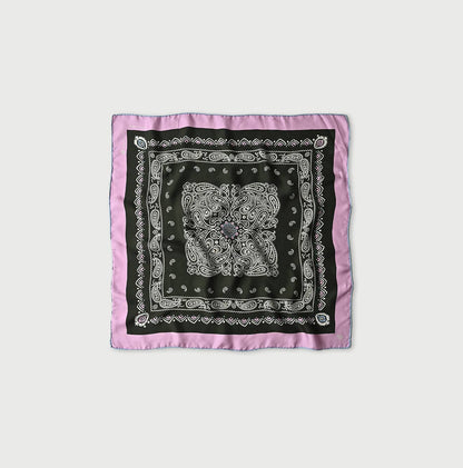 45R Silk Paisley Big Bandana
