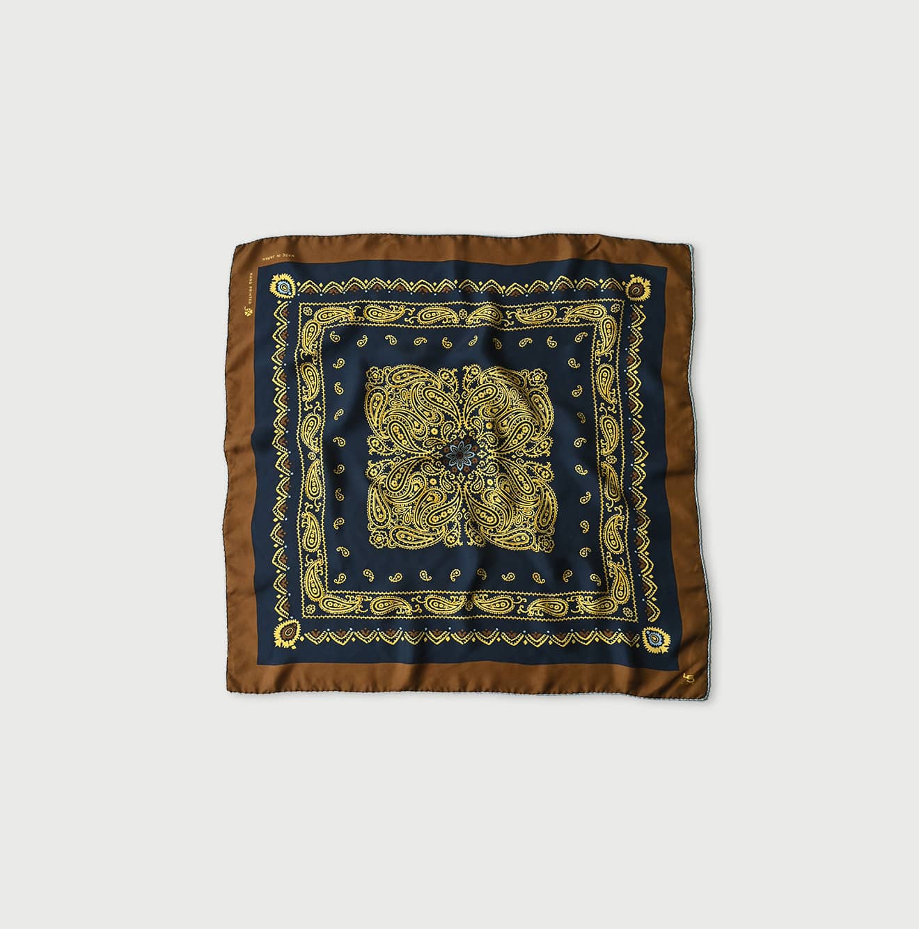 45R Silk Paisley Big Bandana