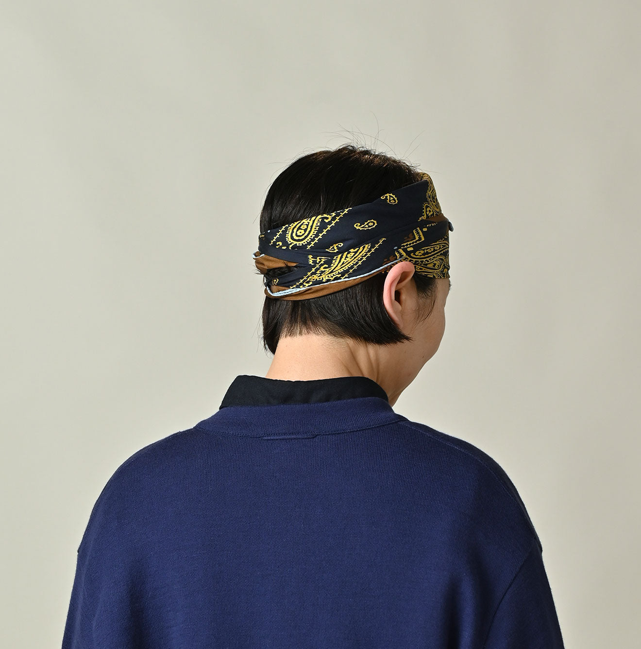 45R Silk Paisley Big Bandana
