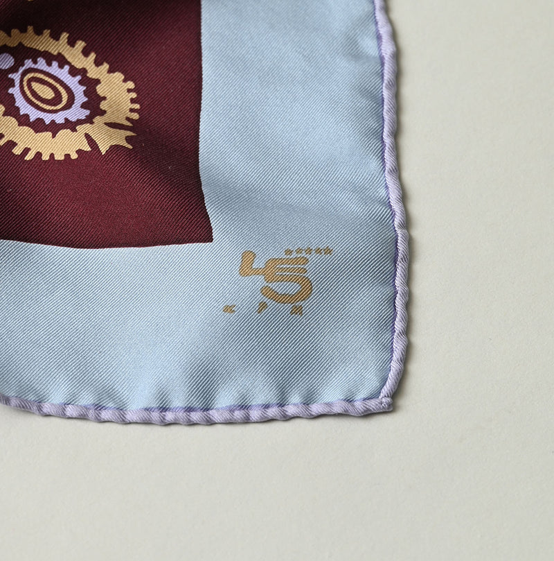 45R Silk Paisley Big Bandana