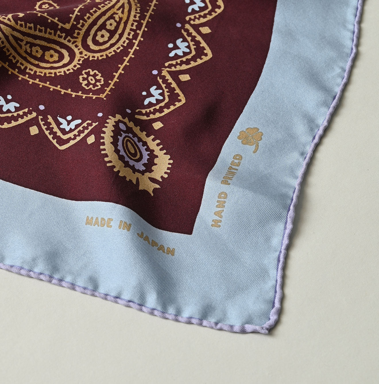 45R Silk Paisley Big Bandana