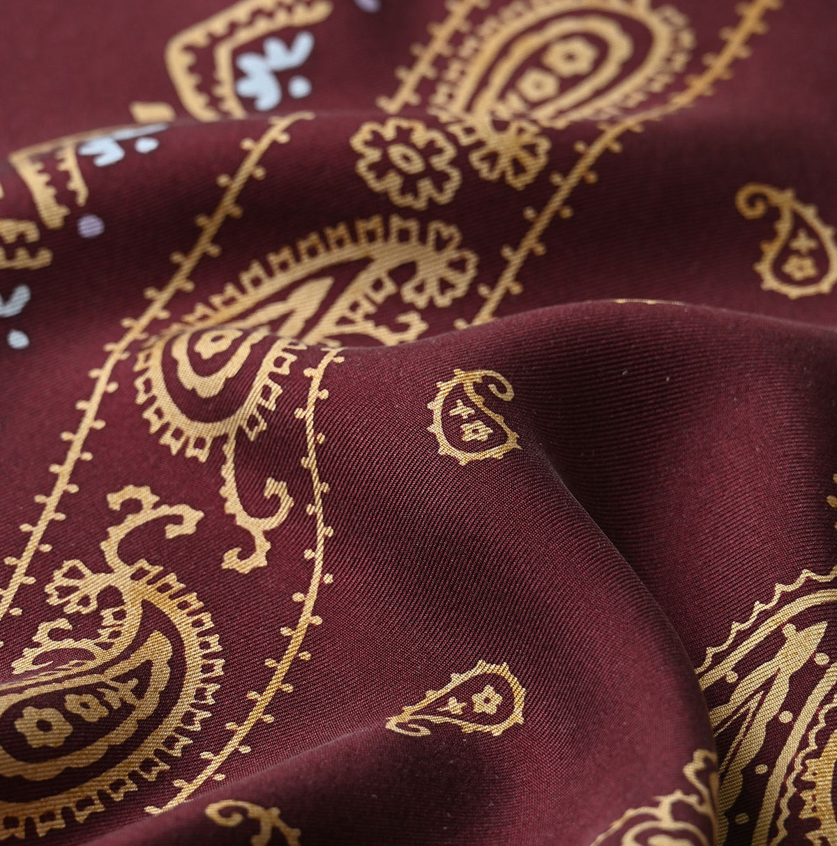 45R Silk Paisley Big Bandana