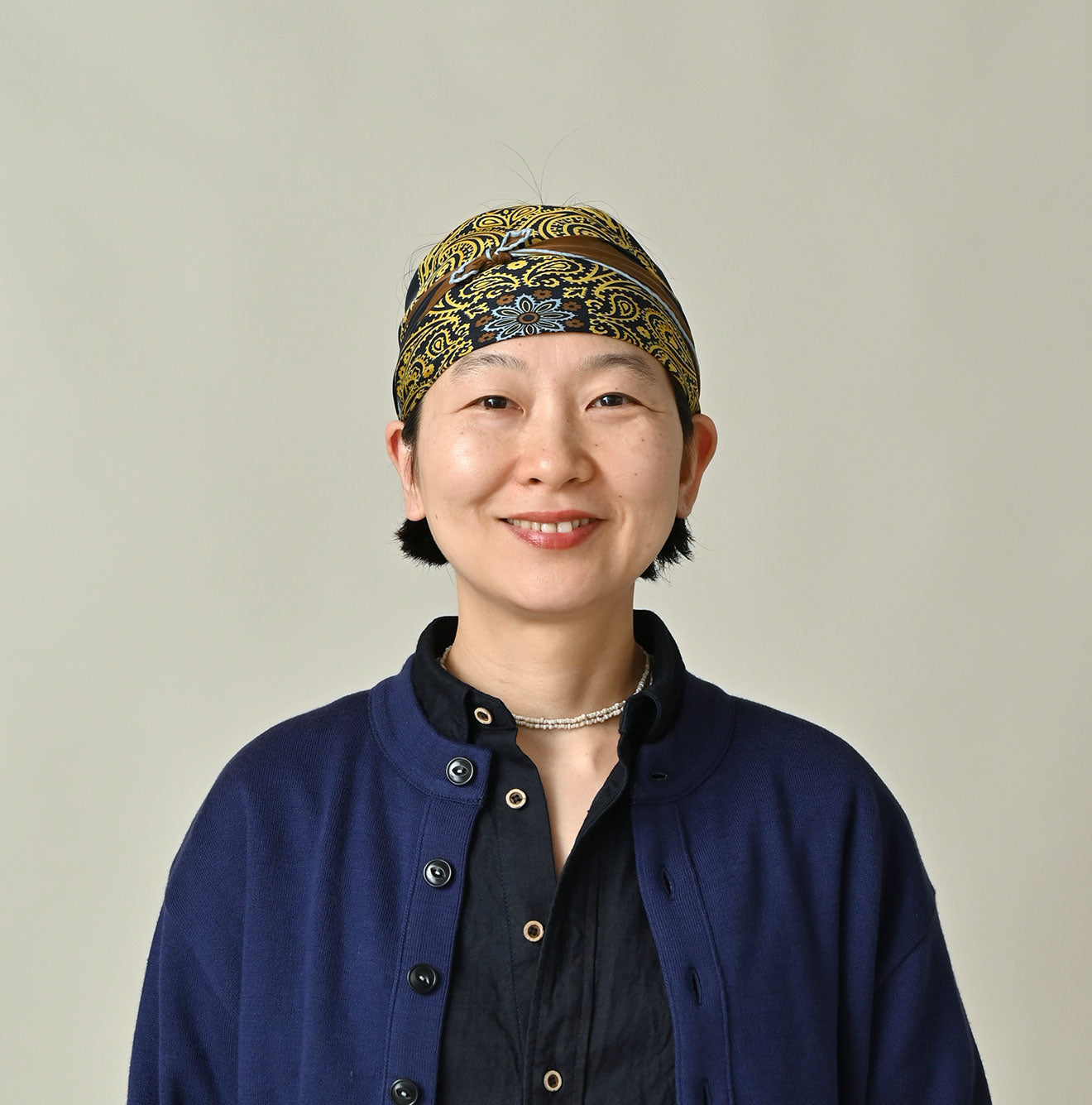 45R Silk Paisley Big Bandana