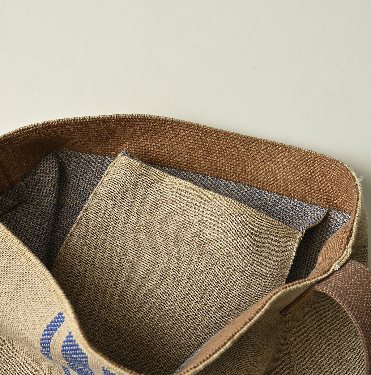 45R Jacquard Stripe Tote Bag