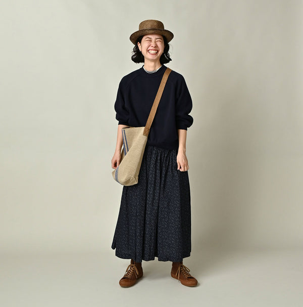 45R Jacquard Stripe Tote Bag