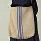 45R Jacquard Stripe Tote Bag