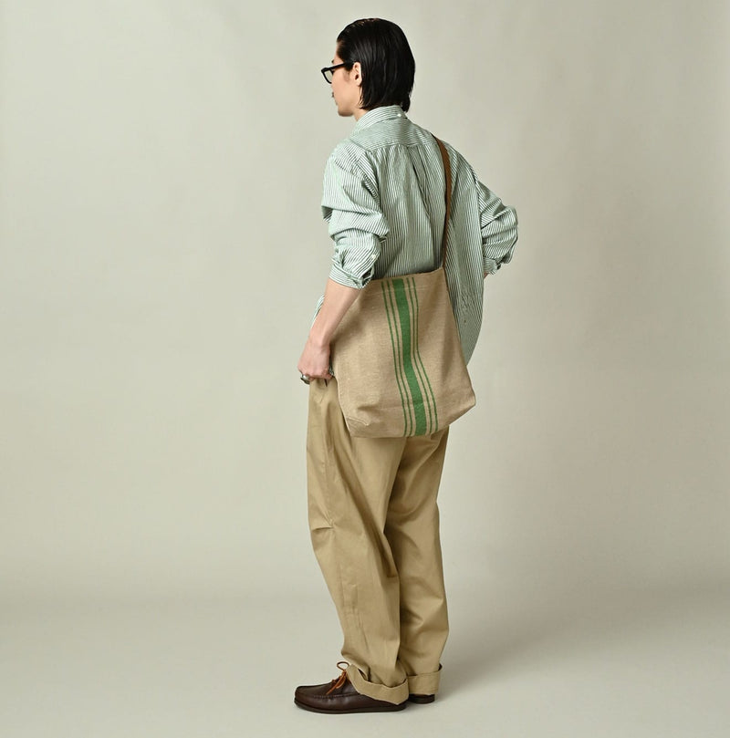 45R Jacquard Stripe Tote Bag