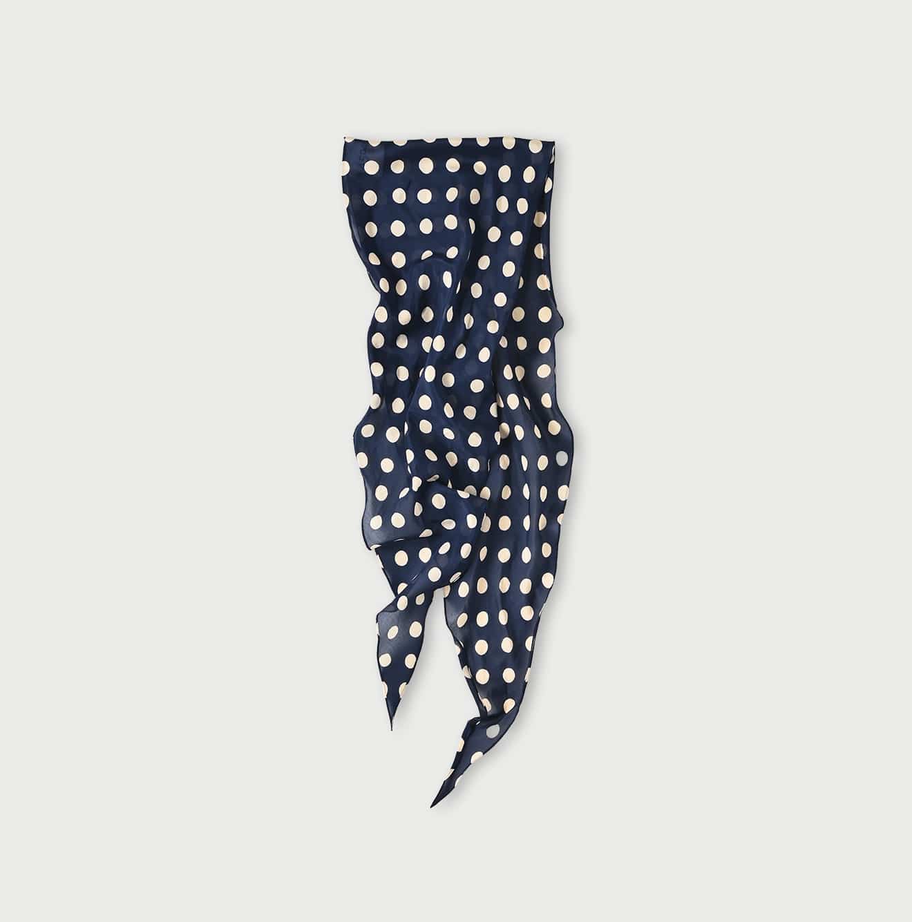 45R Dots Wakame Scarf