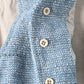 45R Cotton Linen Tweed 908 Vest