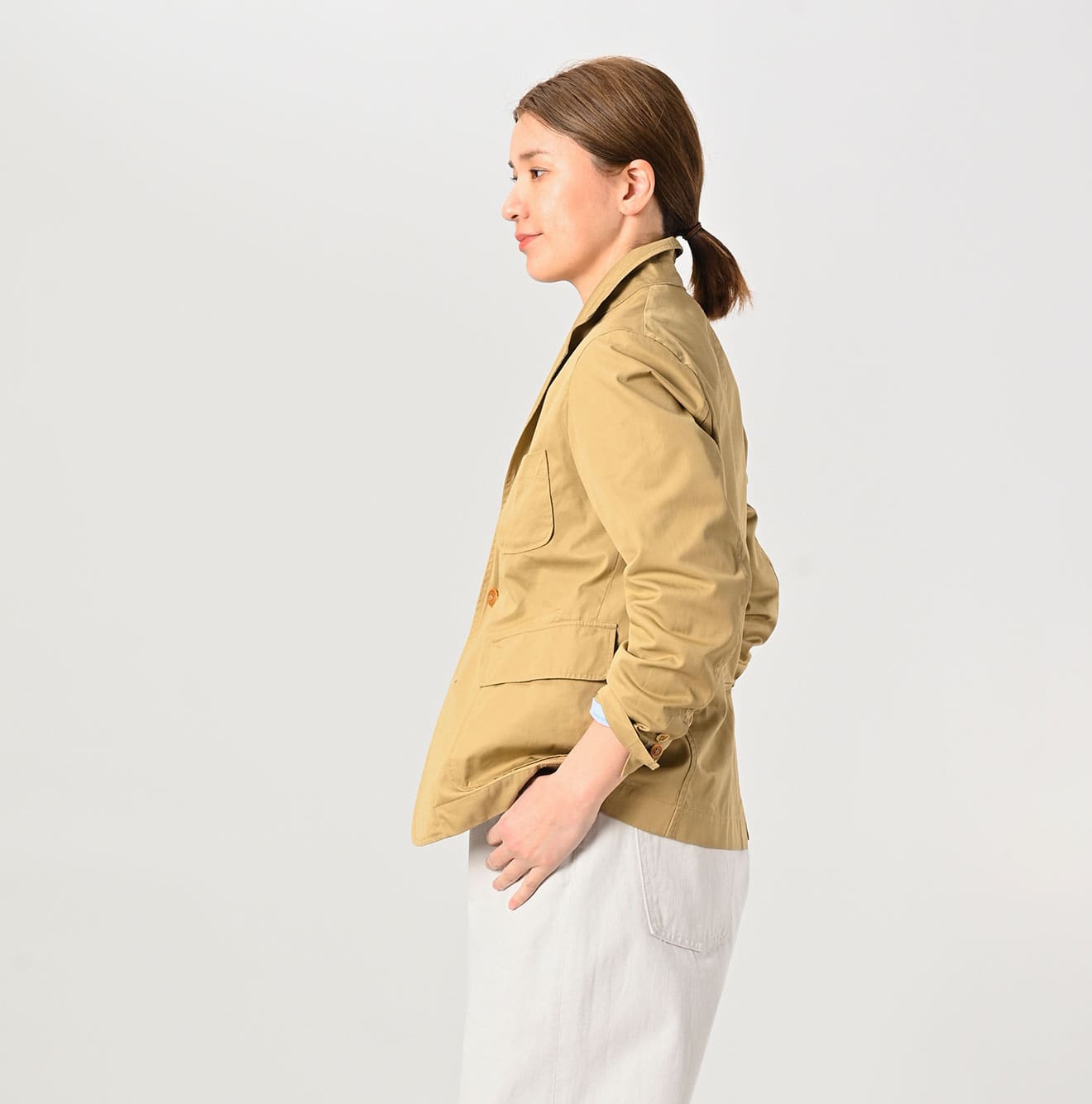 Light Gabardine 908 Miyuki Jacket - 45R by 45rpm studio