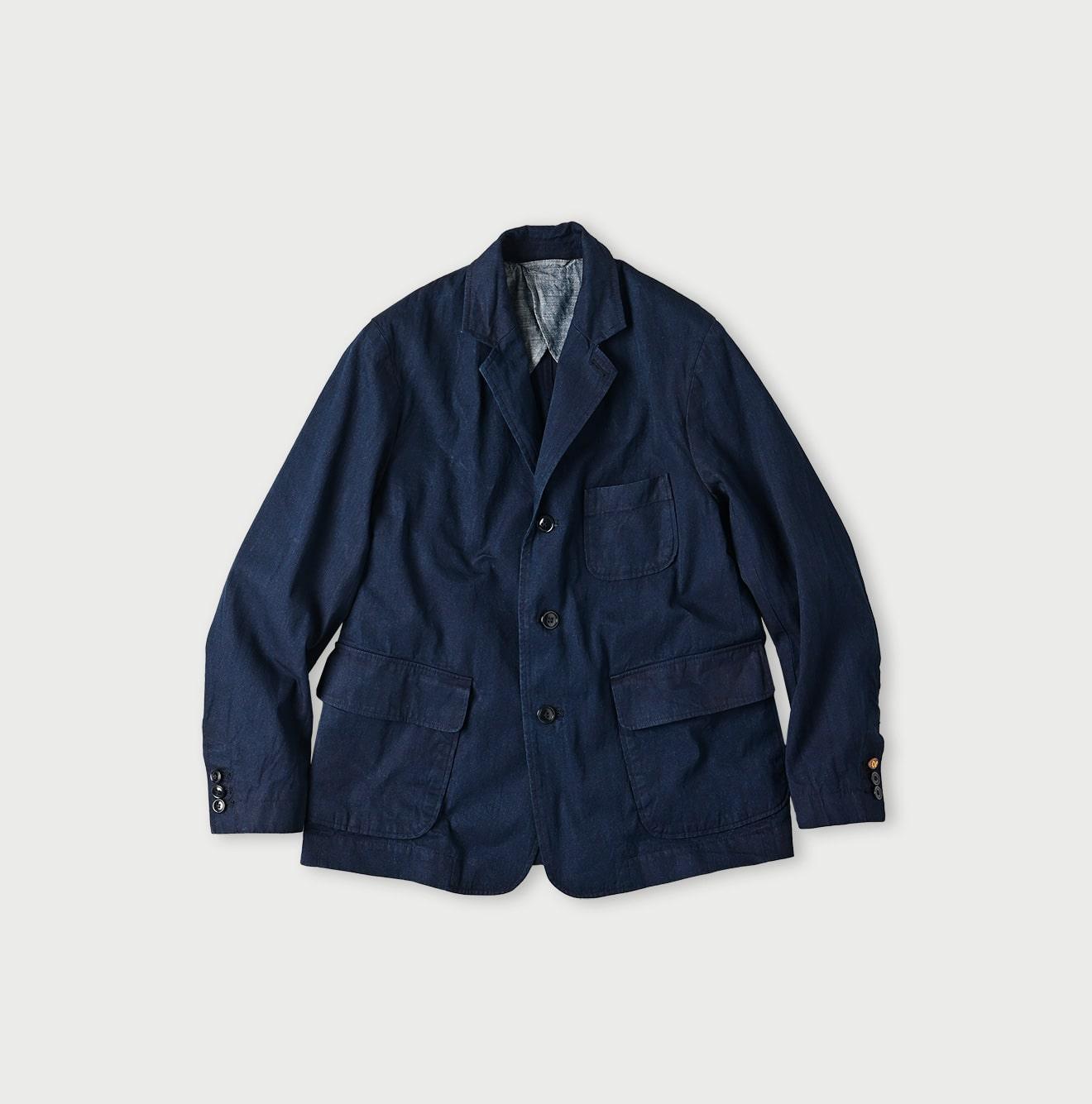 Indigo Light Gabardine 908 Miyuki Jacket