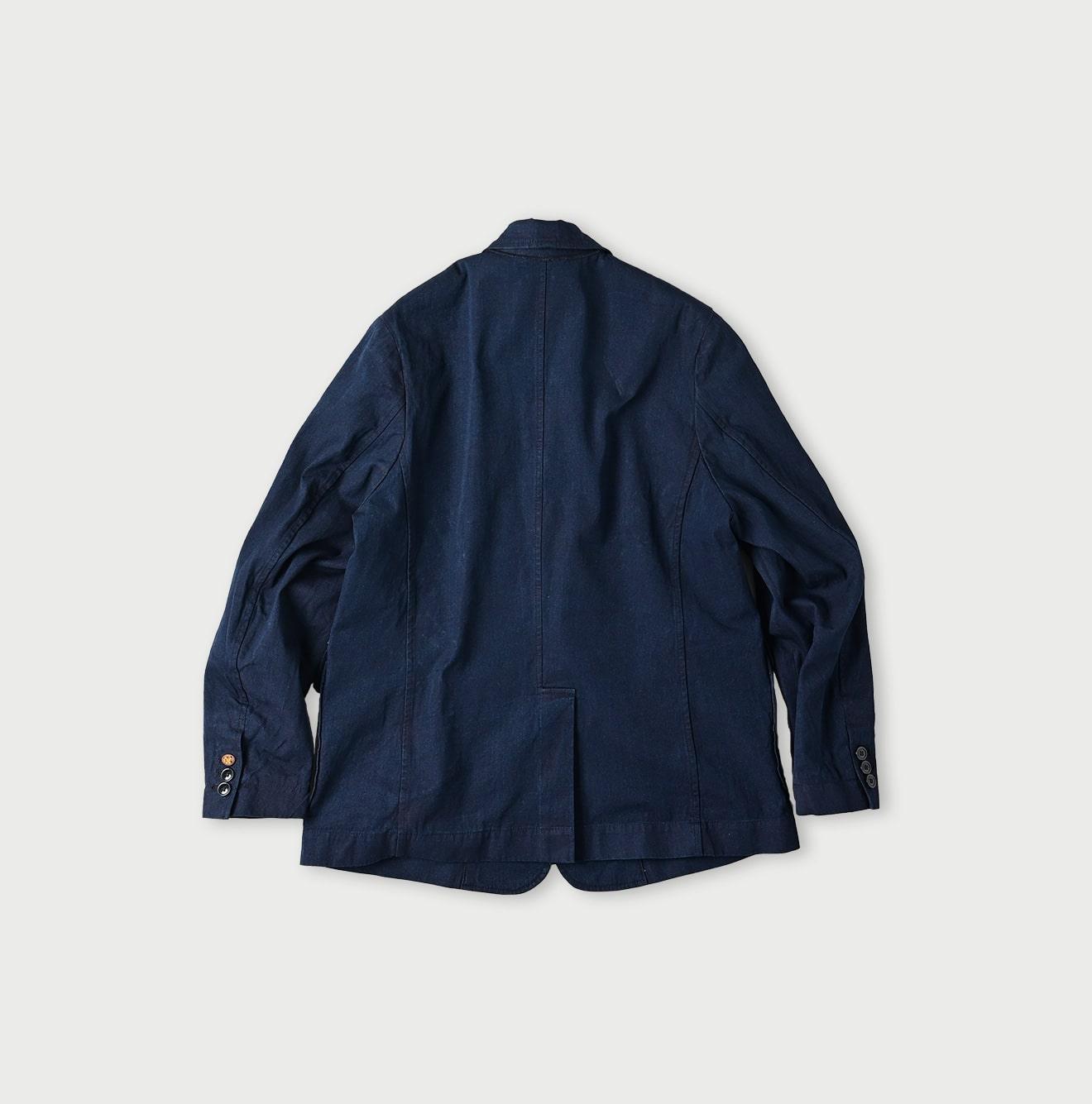 Indigo Light Gabardine 908 Miyuki Jacket - 45R by 45rpm studio - Image 15