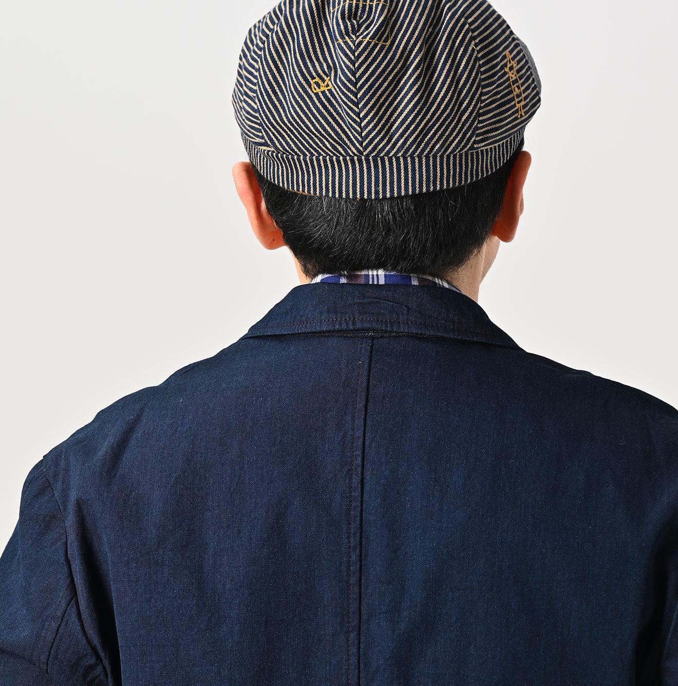 Indigo Light Gabardine 908 Miyuki Jacket - 45R by 45rpm studio - Image 12
