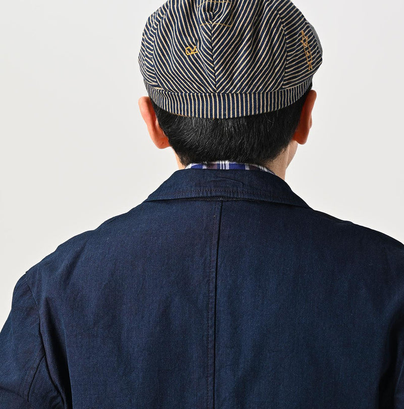 Indigo Light Gabardine 908 Miyuki Jacket - 45R by 45rpm studio - Image 12
