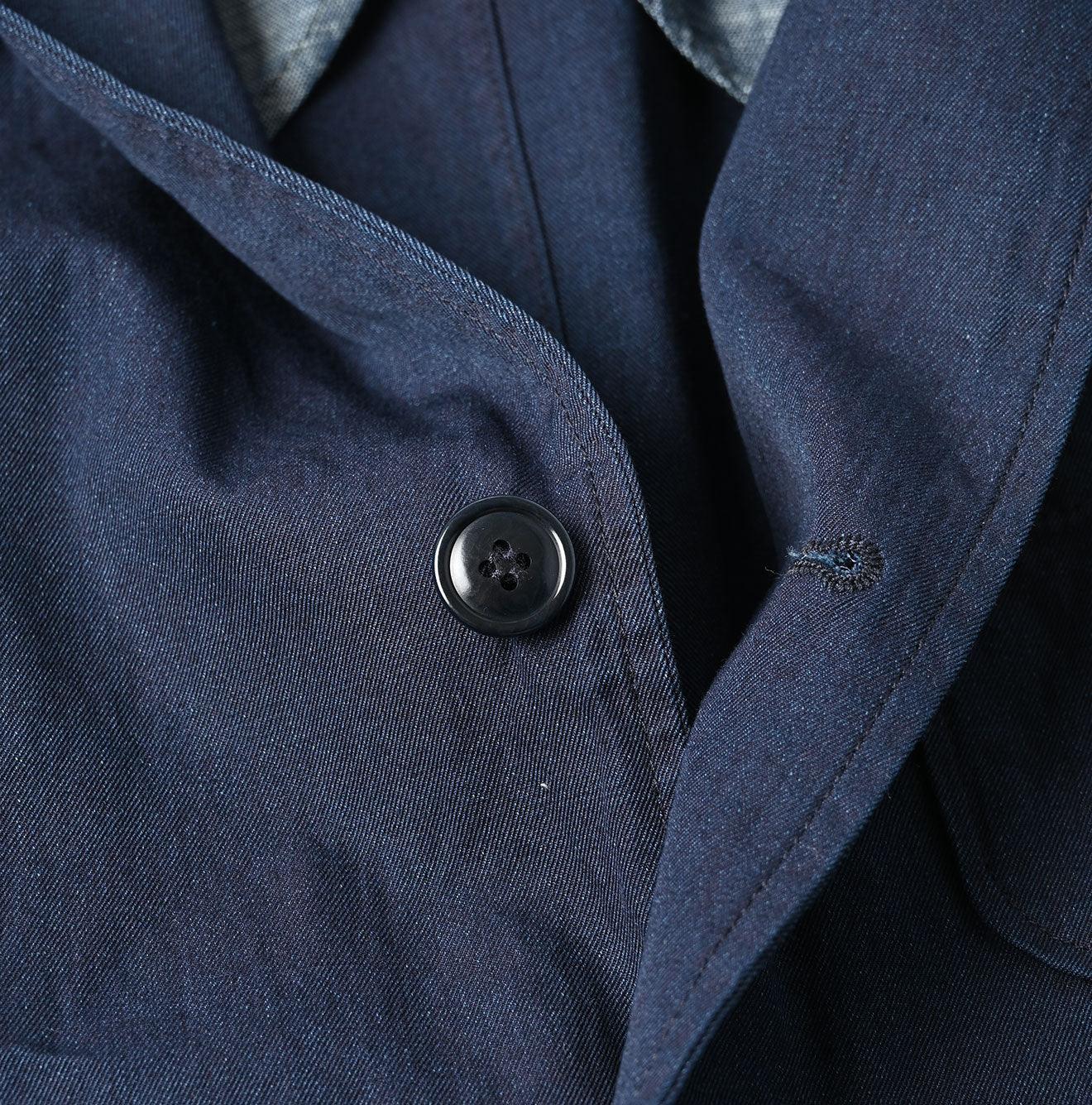 Indigo Light Gabardine 908 Miyuki Jacket - 45R by 45rpm studio - Image 16