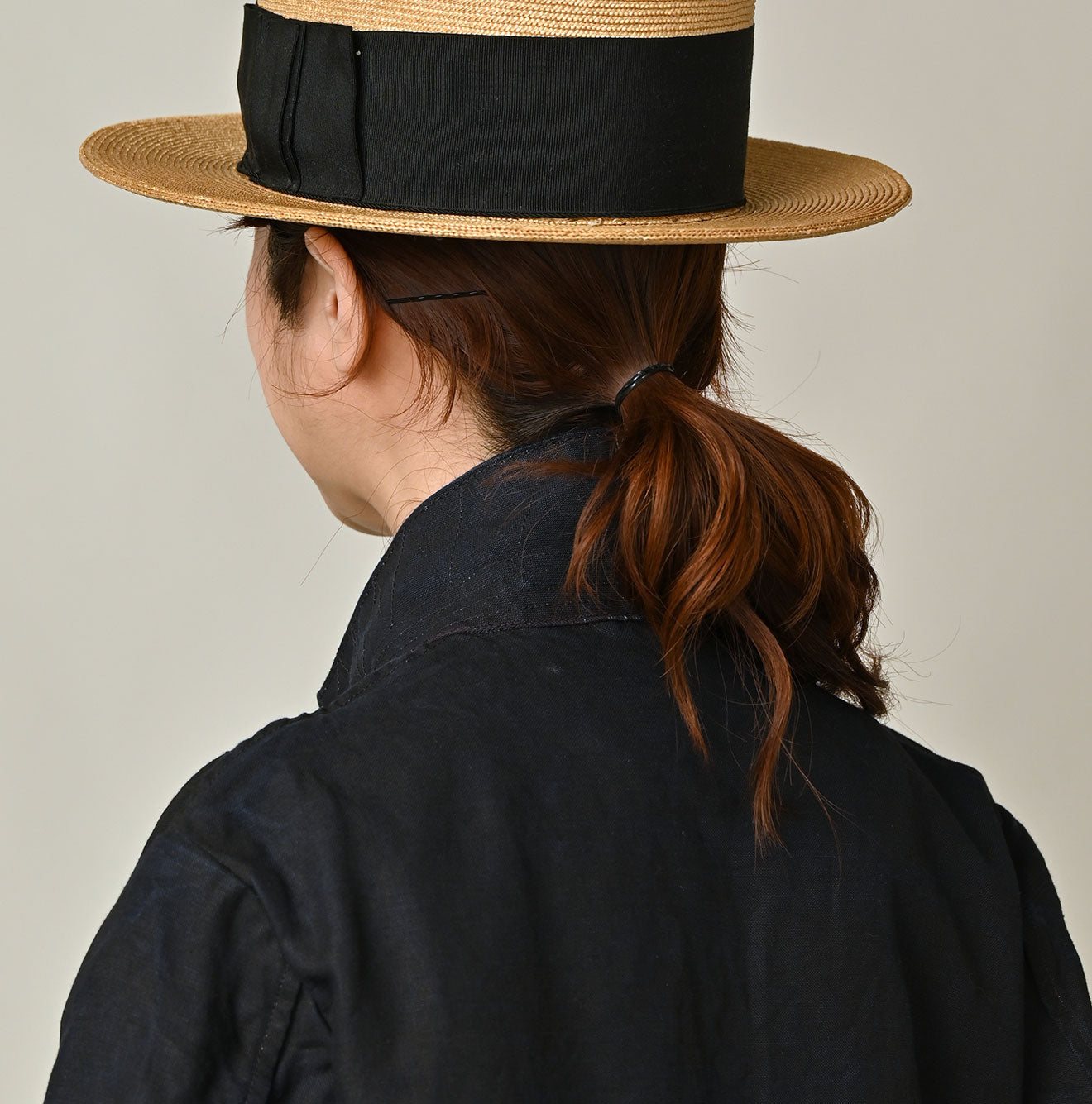 45R Indigo Linen 908 Cardigan Jacket - Image 14