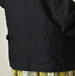 45R Indigo Linen 908 Cardigan Jacket