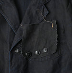 45R Indigo Linen 908 Cardigan Jacket