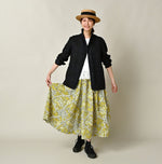 45R Indigo Linen 908 Cardigan Jacket