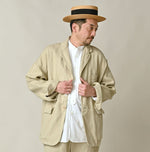 45R Linen Herringbone 908 Uma Jacket