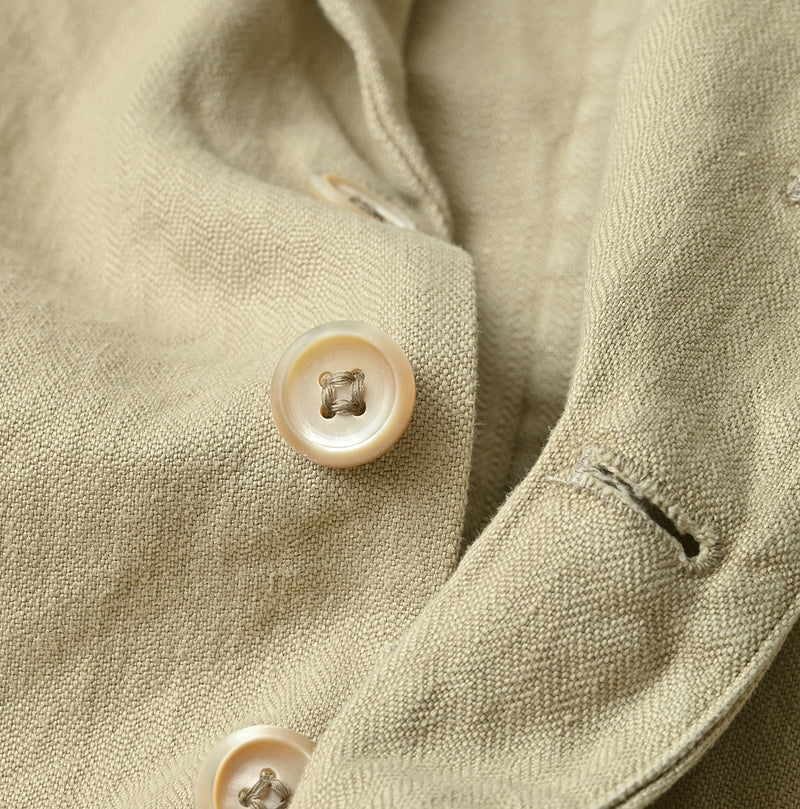 45R Linen Herringbone 908 Uma Jacket - Image 18