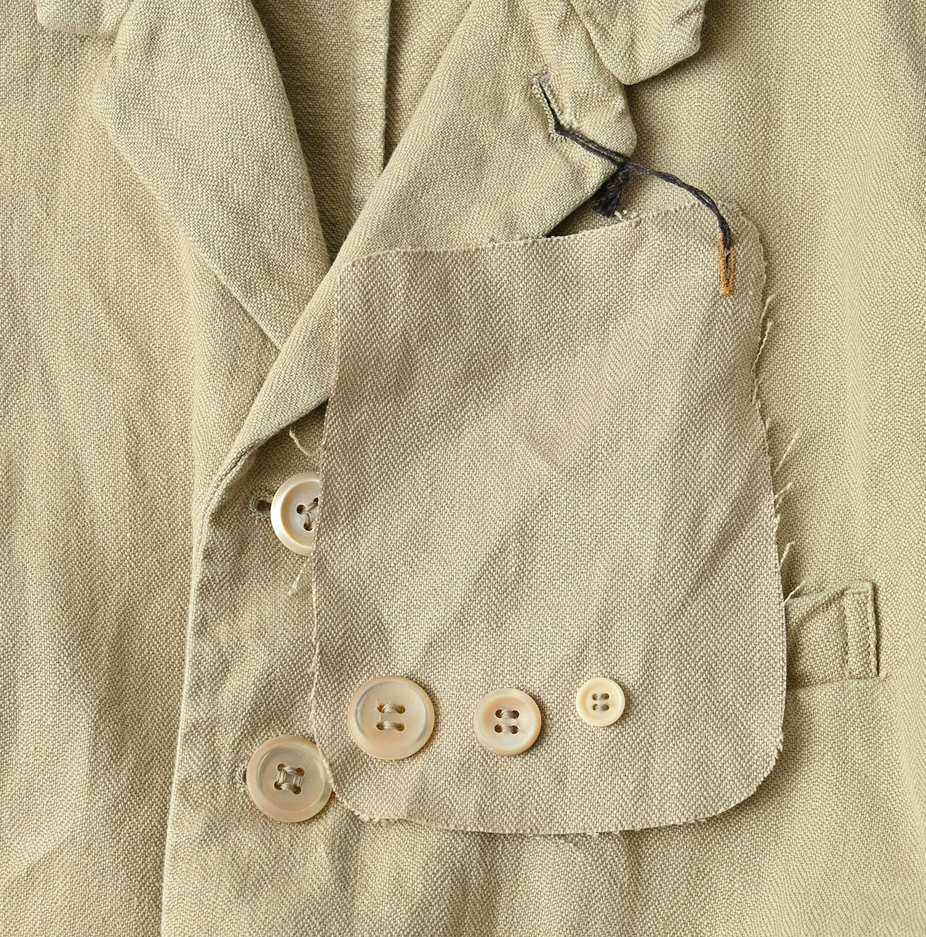 45R Linen Herringbone 908 Uma Jacket