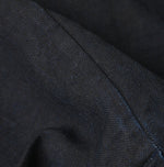 45R Indigo Linen Herringbone 908 Uma Jacket