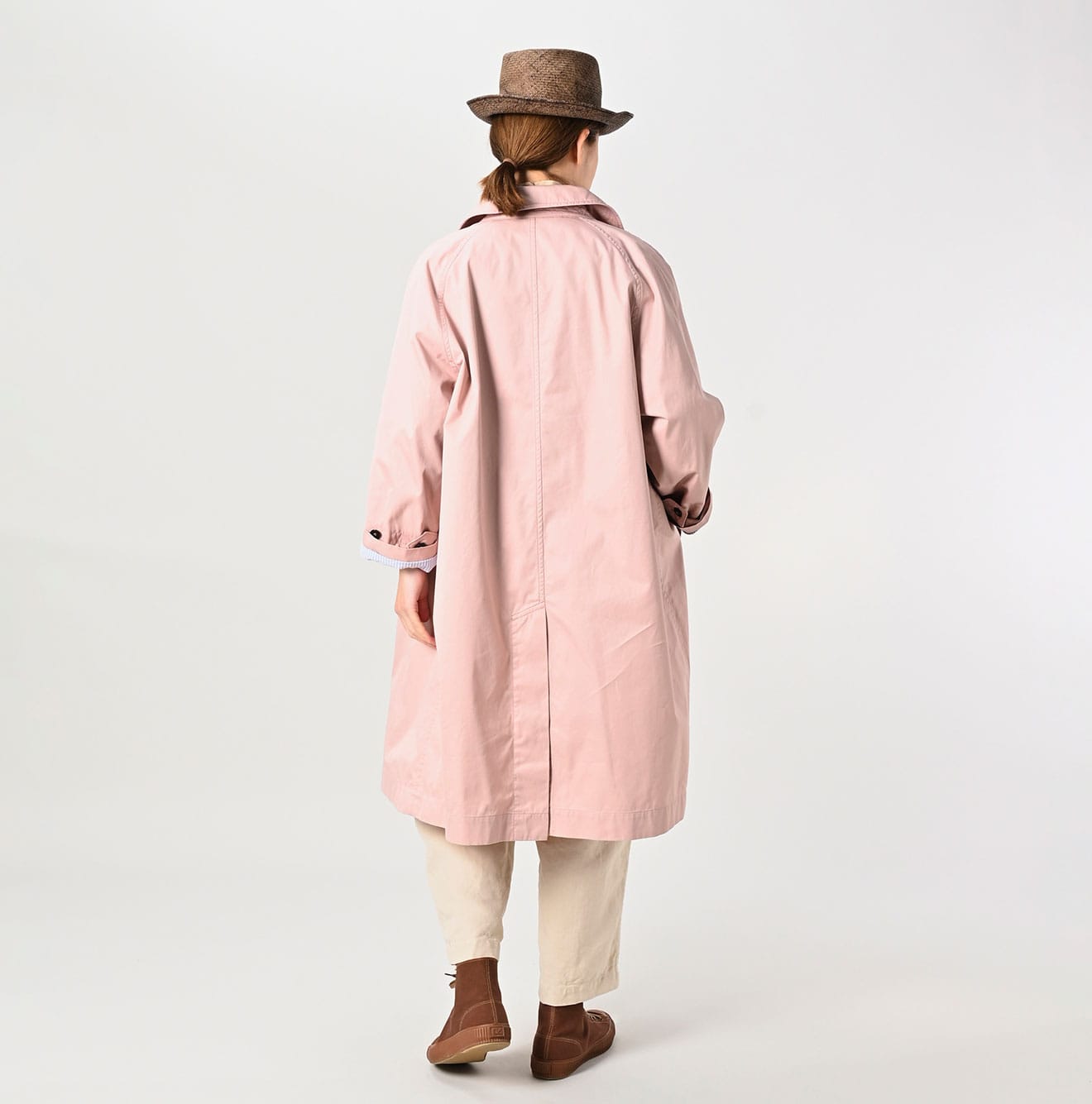 45R Light Gabardine 908 Balmacaan Coat