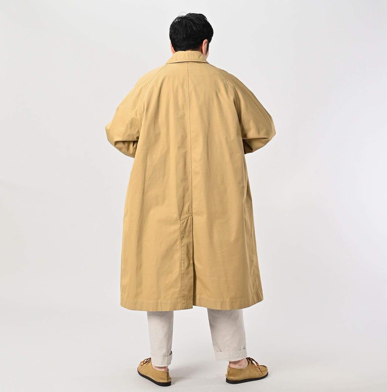 45R Light Gabardine 908 Balmacaan Coat